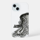 Recherche de dragon noir iphone coques Noir et blanc