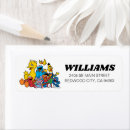 Search for elmo return address labels Big bird