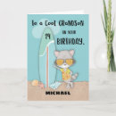 Search for beach birthday cards Grandson