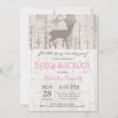 Search for rustic deer baby shower invitations Woodland