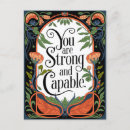 Recherche de soyez fort cartes postales Encouragement