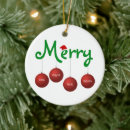 Search for four ornaments Red