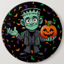 Recherche de dessin animé badges Citrouille