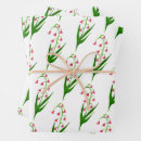 Search for lily of the valley wrapping paper Floral