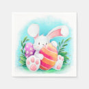 Search for watercolor bunny napkins Adorable