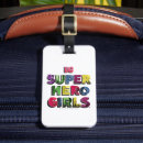 Search for girl superhero luggage tags Dc comics