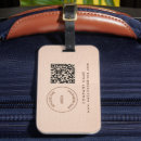 Recherche de code qr bagages étiquettes Marque