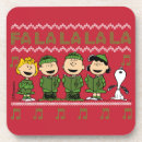 Search for caroling coasters Peanuts