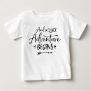Search for the adventure begins baby clothes Typography