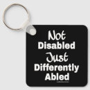 Search for abled keychains Awareness