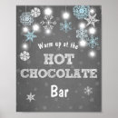 Search for hot chocolate bar signs Baby shower