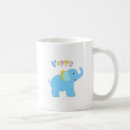 Search for happy elephants mugs Blue