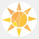 Search for abstract sun stickers Bright