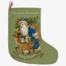 Recherche de vintage santa christmas stockings Nostalgique