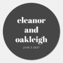 Search for black white wedding stickers Trendy