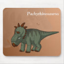 Recherche de dinosaures tapis souris Triceratops