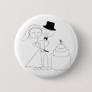 Search for stick figures buttons Bride
