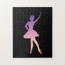 Recherche de ballerinas puzzles Pour elle