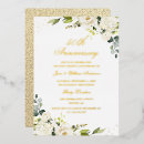 Search for fiftieth wedding invitations Foil