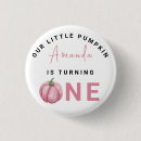 Search for pumpkins buttons Watercolor