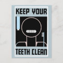 Recherche de dents cartes postales Rétro