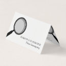 Recherche de services privés cartes visite Détective privé