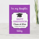 Search for daughter graduation cards College