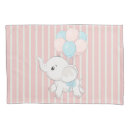 Search for elephant pillowcases Pink