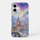 Search for winter scenery iphone cases Northern lights