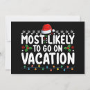 Search for vacation christmas invitations Santa
