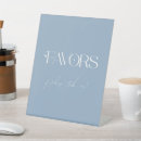 Search for something blue bridal shower signs Minimal