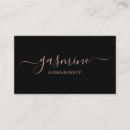 Search for black and rose gold business cards Professional