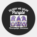 Search for fibromyalgia ribbon stickers Awareness