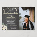 Search for chalk graduation invitations Rustic