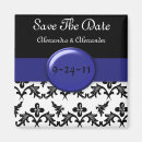 Search for royal blue save the dates Black