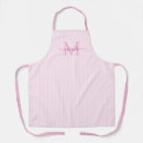 Search for feminine aprons Monogrammed