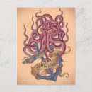 Recherche de poulpes cartes postales Nautique