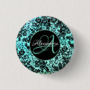 Recherche de bleu et noir badges Élégant