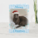 Search for russian christmas cards Russian blue cat