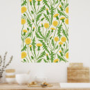 Recherche de pissenlit et blanc posters Botanique