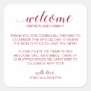 Search for maroon and white stickers Elegant