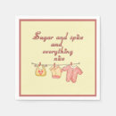 Recherche de épices serviettes Sucre et épices