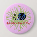 Search for 50th birthday buttons Fiftieth birthday party