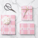 Search for cancer wrapping paper Breast cancer awareness