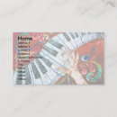 Search for keyboard player business cards Musical