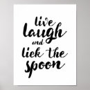 Recherche de cuillère posters Typographie