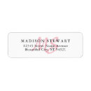 Search for modern monogram return address labels Chic