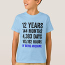 Search for funny boys tshirts 12 years old