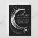 Search for elegant silver engagement party invitations Starry night