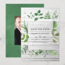 Search for fern wedding save the dates Leaves